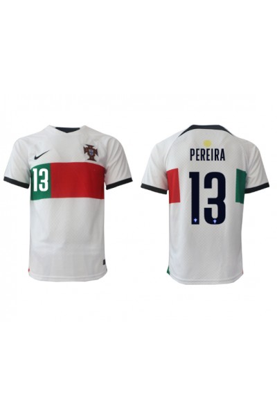 Portugal Danilo Pereira #13 Voetbaltruitje Uit tenue WK 2022 Korte Mouw